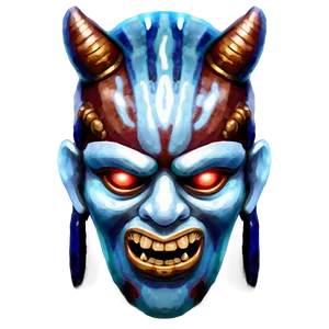 Ancient Oni Spirit PNG 06122024