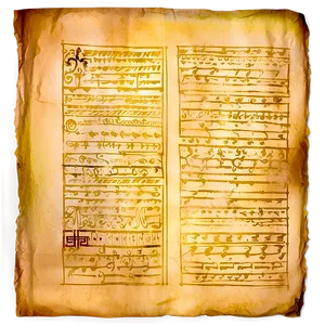 Ancient Paper Manuscript Png 05232024 PNG image