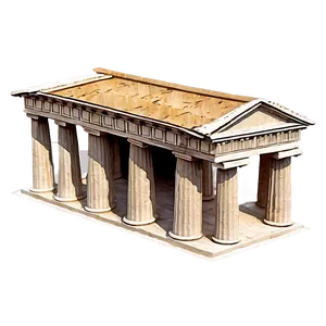 Ancient Parthenon Temple Png 06252024 PNG image