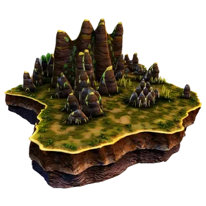 Ancient Reef Formations PNG 42