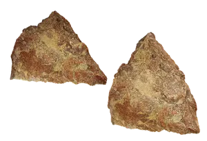Ancient Rock Fragments Isolated PNG image