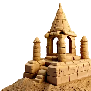 Ancient Sandcastle Png 06212024 PNG image