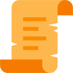 Ancient Scroll Icon PNG
