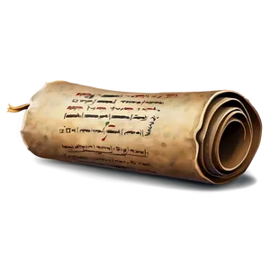 Ancient Scroll Paper Png 18 PNG image