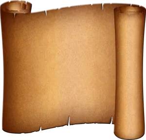 Ancient Scroll Paper Texture PNG image