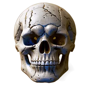 Ancient Skull Face Symbol PNG 93