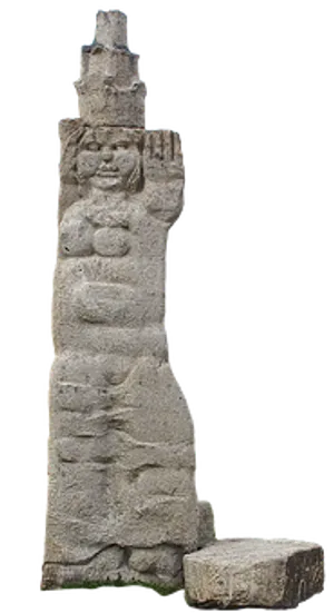 Ancient Stone Statue Carving