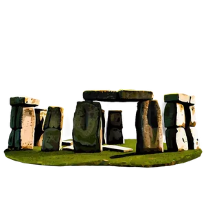 Ancient Stonehenge Landscape PNG 53
