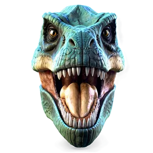 Ancient T Rex Head PNG Sls50