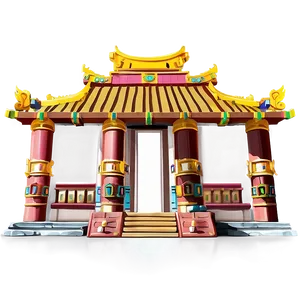 Ancient Temple Building PNG 85