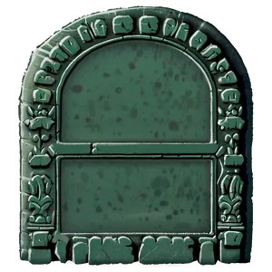 Ancient Tombstone PNG Qfi