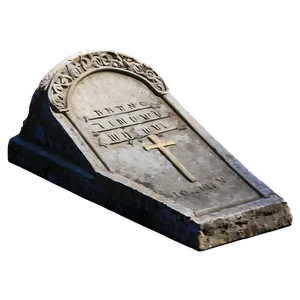 Ancient Tombstone PNG Vmj71