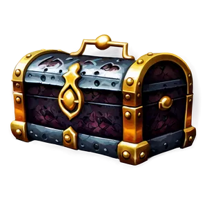 Ancient Treasure Chest Png Hms76 PNG image