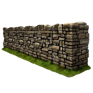 Ancient Wall Ruins PNG 05242024
