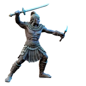 Ancient Warrior Figure PNG Dqp1 PNG