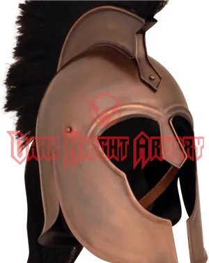 Ancient Warrior Helmetwith Plume PNG