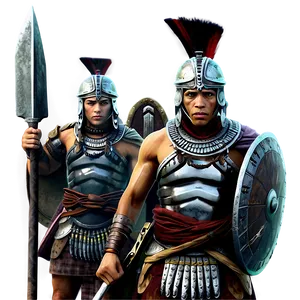 Ancient Warriors Soldiers PNG Bdr60 PNG
