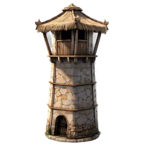 Ancient Watchtower PNG Tvu PNG
