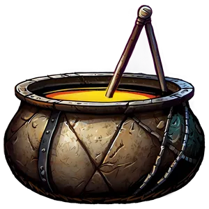 Ancient Witch Cauldron Png 05242024 PNG image
