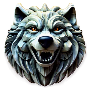 Ancient Wolf Spirit Totem PNG 05032024 PNG