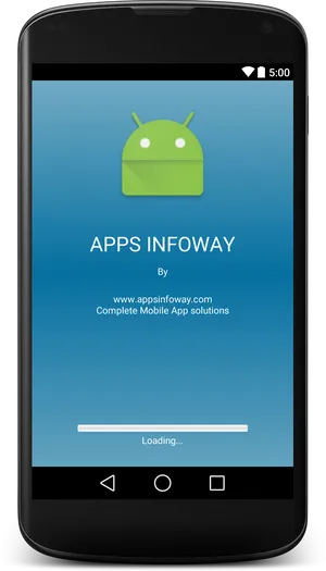 Android App Loading Screen PNG image