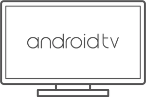 Android T V Icon Graphic PNG