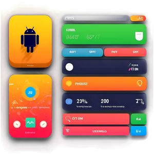 Android Ui Kit Elements PNG Fsg16