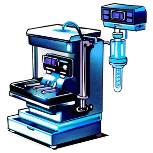 Anesthesia Machine Illustration PNG Iou65