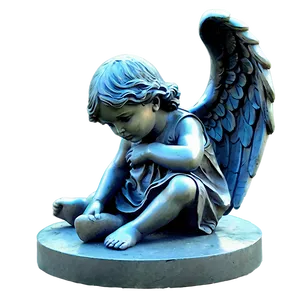 Angel And Child Sculpture PNG Oxr PNG