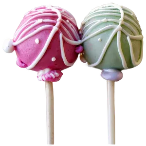 Angel Food Cake Pop PNG 80 PNG
