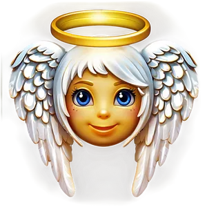 Angel Halo Emoji Png 48 PNG image