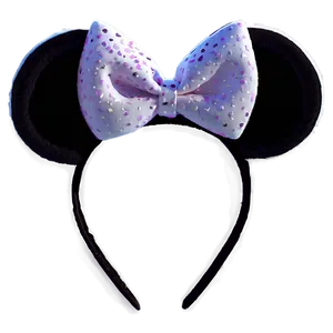 Angel Minnie Mouse Ears PNG 25