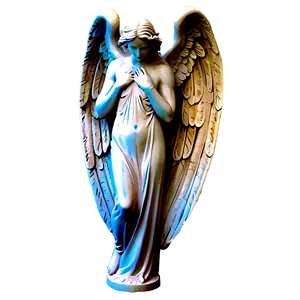 Angel Statue PNG 05242024