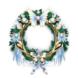 Angel Themed Wreath Png Loy PNG image