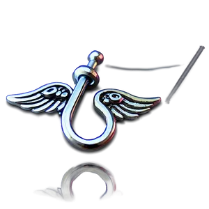 Angel Wing Nose Stud PNG Tua97 PNG
