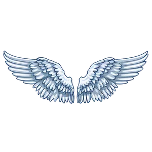 Angel Wings Illustration PNG 05042024