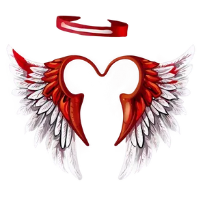 Angel Wings Illustration PNG 05042024