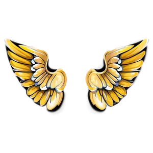 Angel Wings Illustration PNG Bbf19