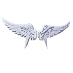 Angel Wings In White PNG Beb