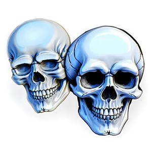 Angelic Skull Art Png C PNG image