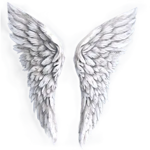 Angelic White Wings Png 72 PNG image