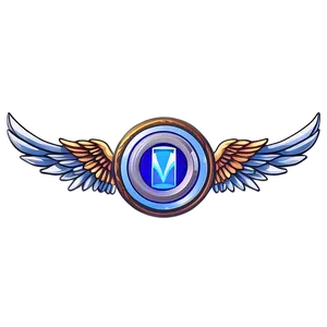 Angelic Wings Emblem PNG 6 PNG