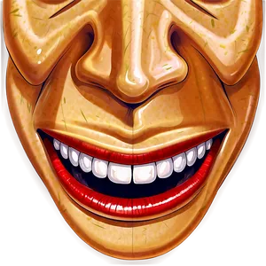 Angry Anime Mouth PNG Taq
