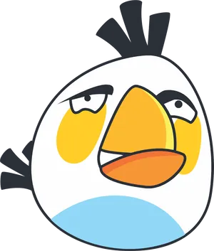 Angry Bird Cartoon Character
