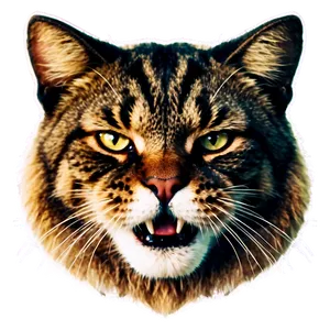 Angry Cat Face Png Lbl10 PNG image