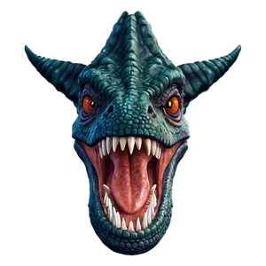 Angry Dinosaur Head Drawing PNG 06292024 PNG
