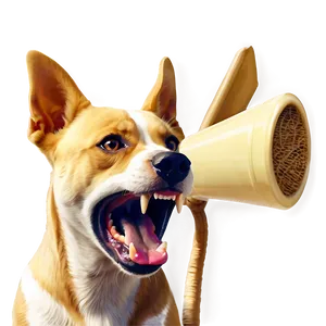 Angry Dog Barking Png 2 PNG image