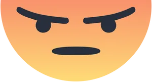 Angry Emoji Expression PNG