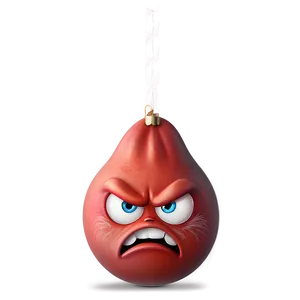 Angry Emoji With Red Face Png 05252024 PNG image