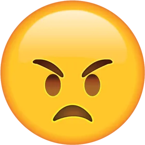 Angry Face Emoji.png PNG image